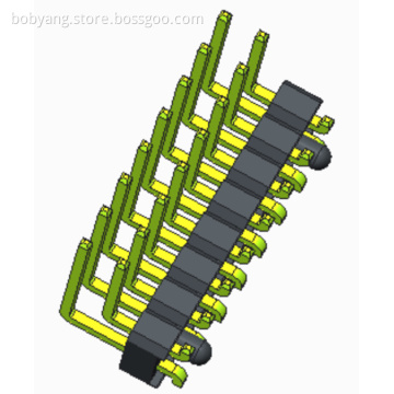2.54mm Pin Header Dual Row Straight SMT Type